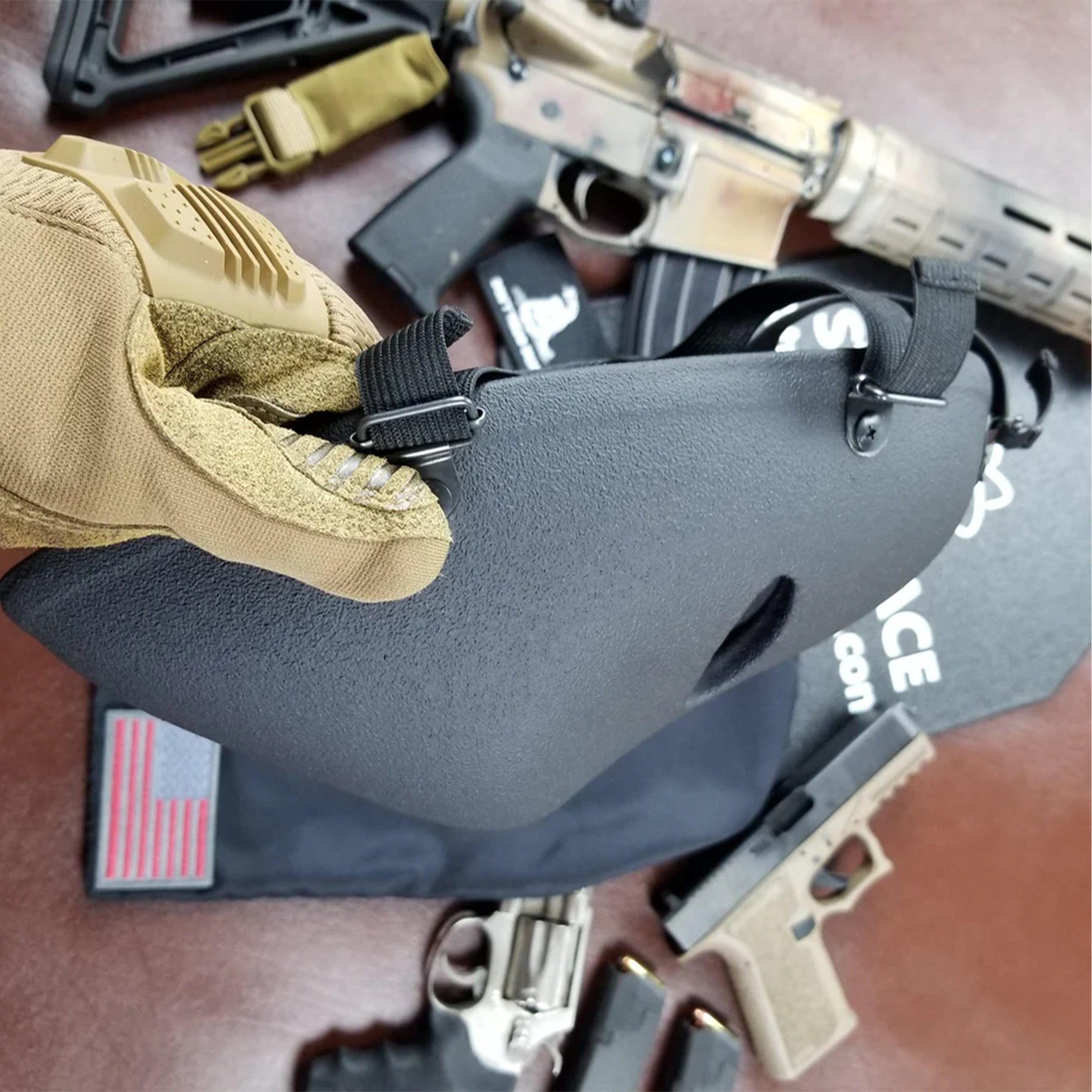 Full Face Bulletproof Mask - NIJ IIIA
