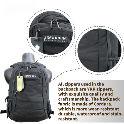 Bulletproof Backpack Cordura Material - NIJ IIIA