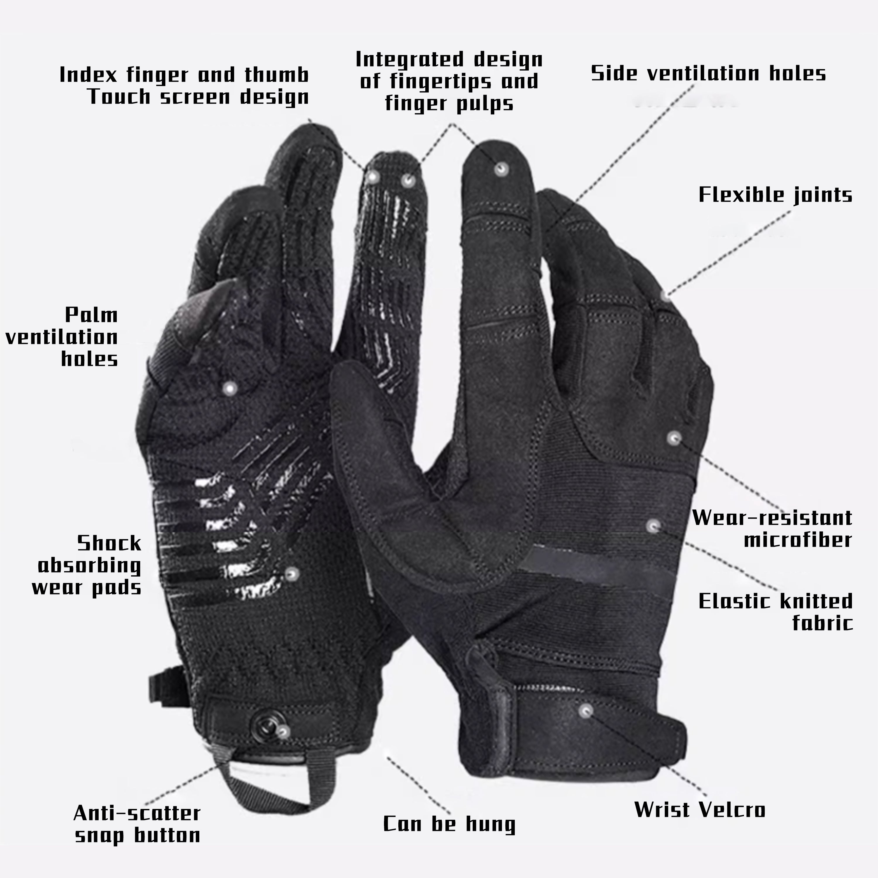 Tactical Stab Proof Gloves