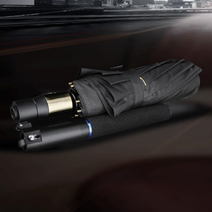 Tactical Stab Proof Baton Protection Umbrella - Folding Umbrella
