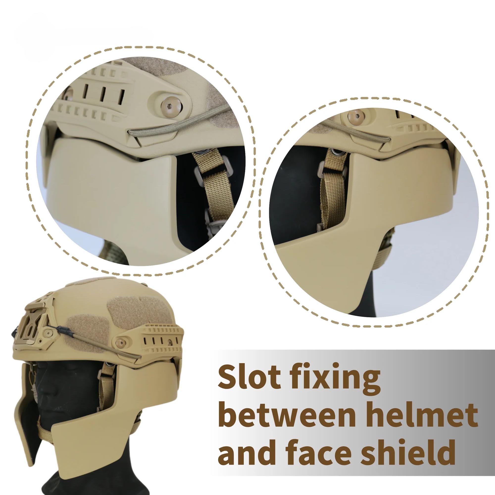 Bulletproof Helmet Details