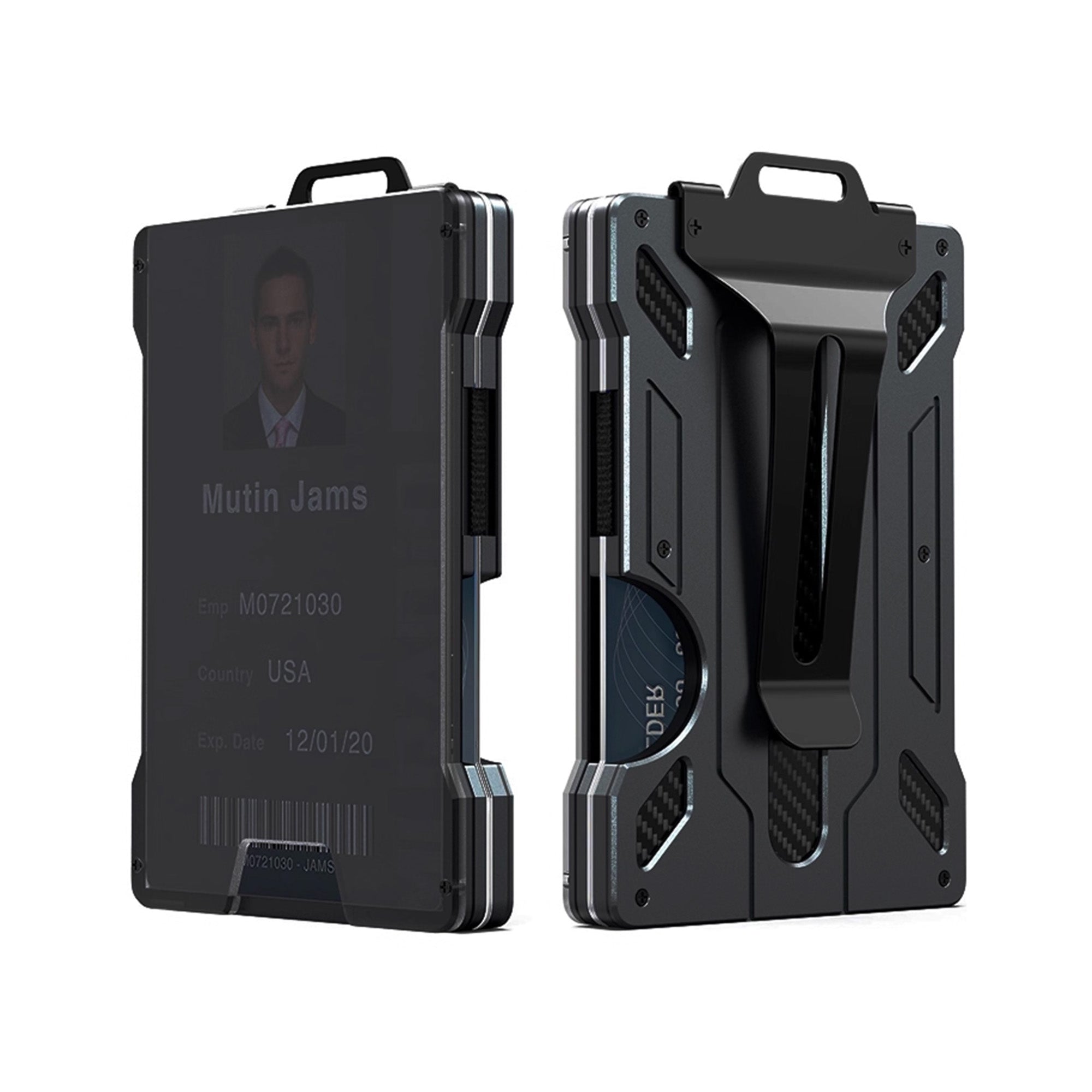 Anti-Theft Aluminum Card Holder Case