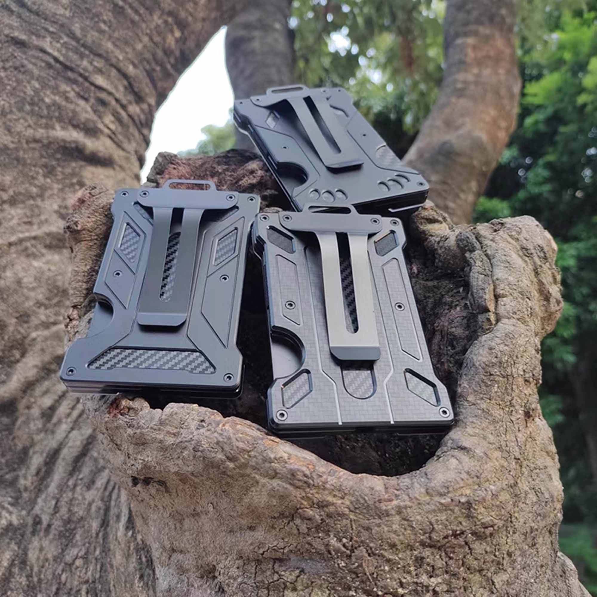 Anti-Theft Aluminum Card Holder Case