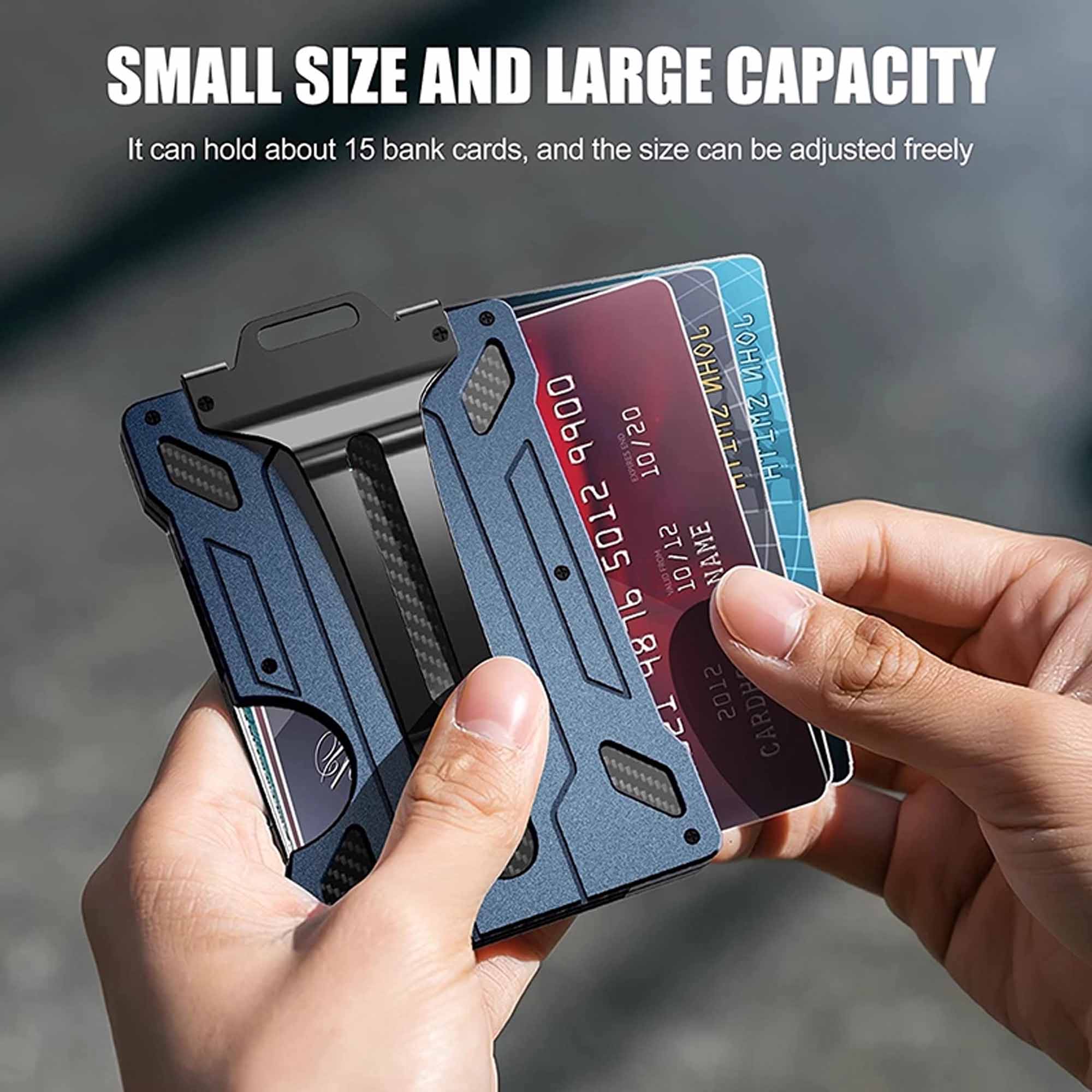 Anti-Theft Aluminum Card Holder Case