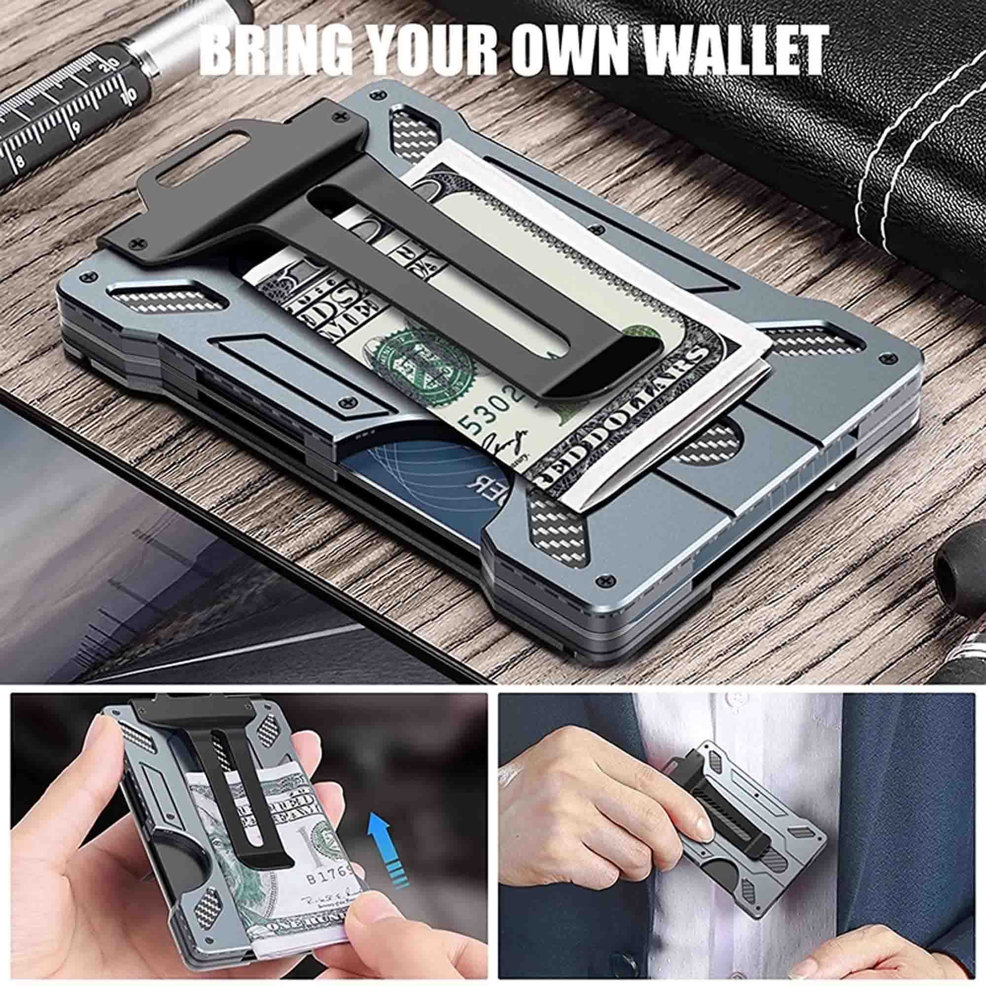 Anti-Theft Aluminum Card Holder Case