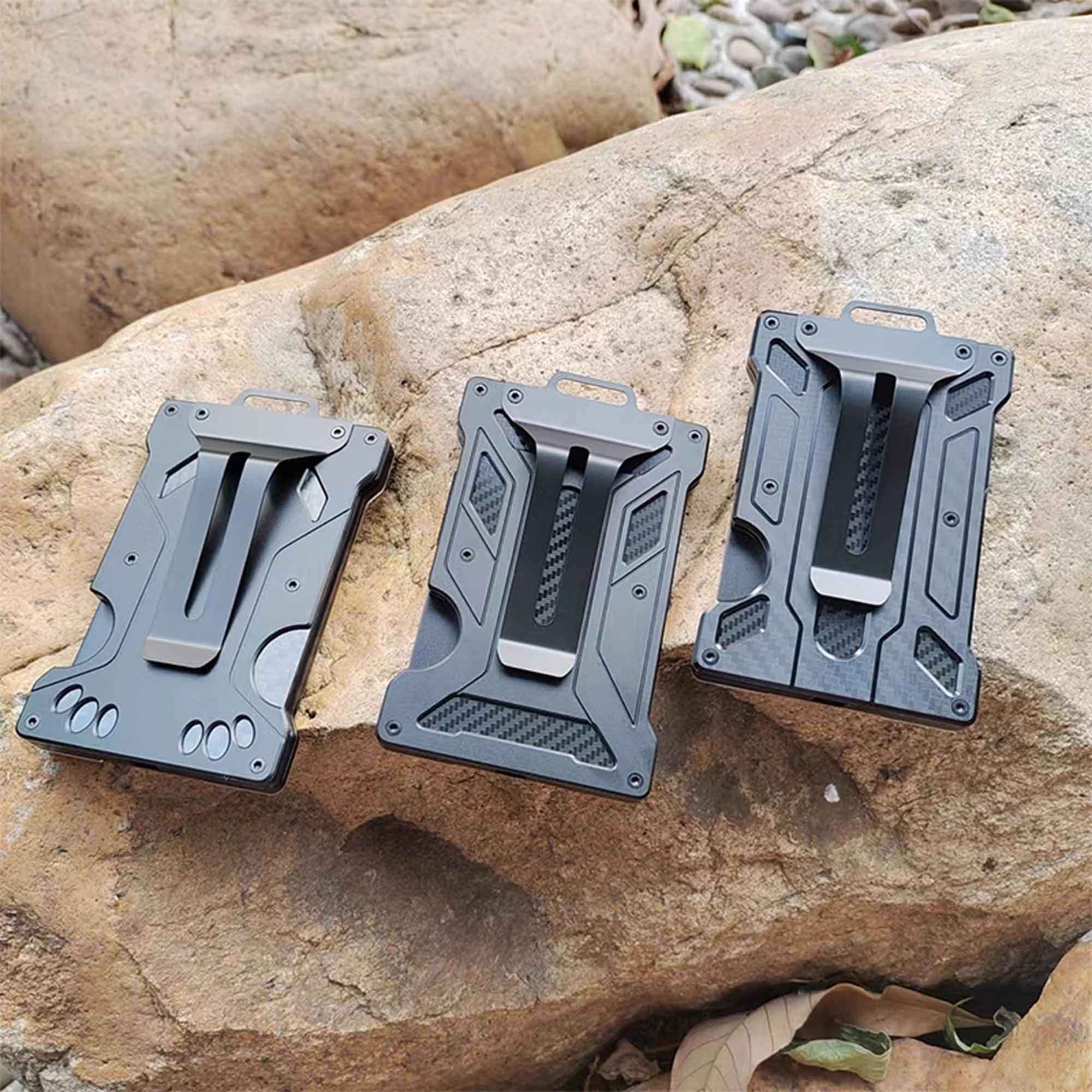 Anti-Theft Aluminum Card Holder Case