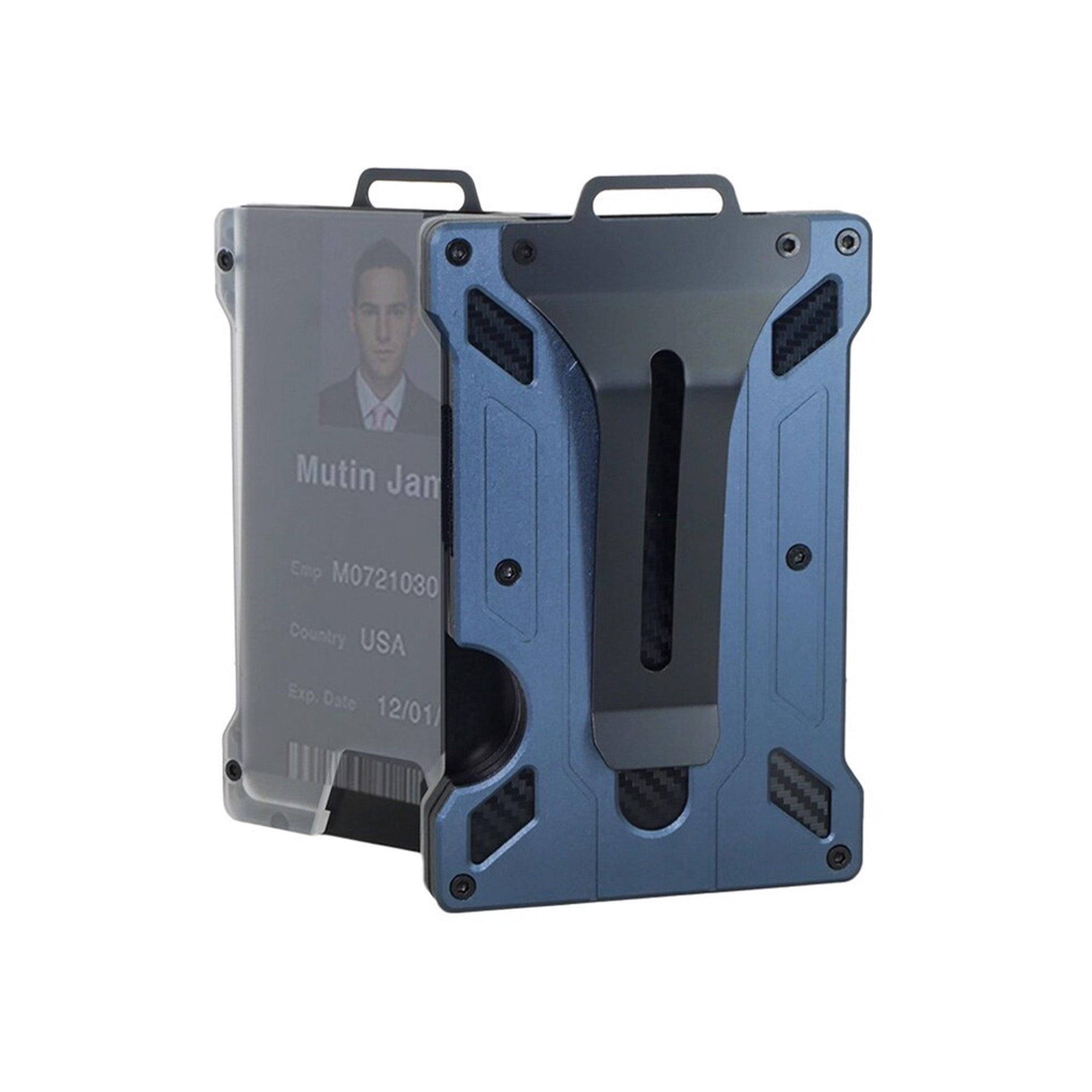 Anti-Theft Aluminum Card Holder Case