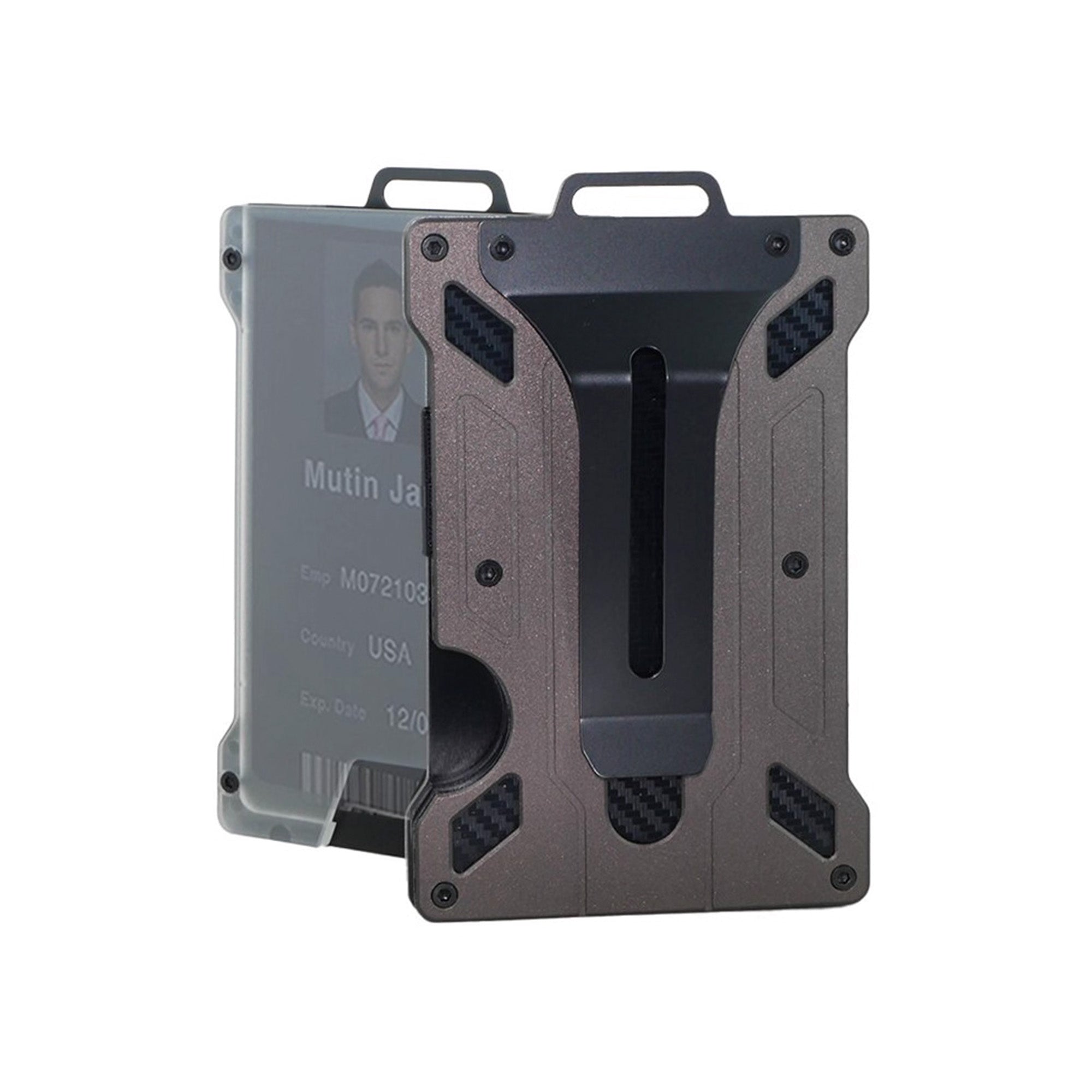 Anti-Theft Aluminum Card Holder Case