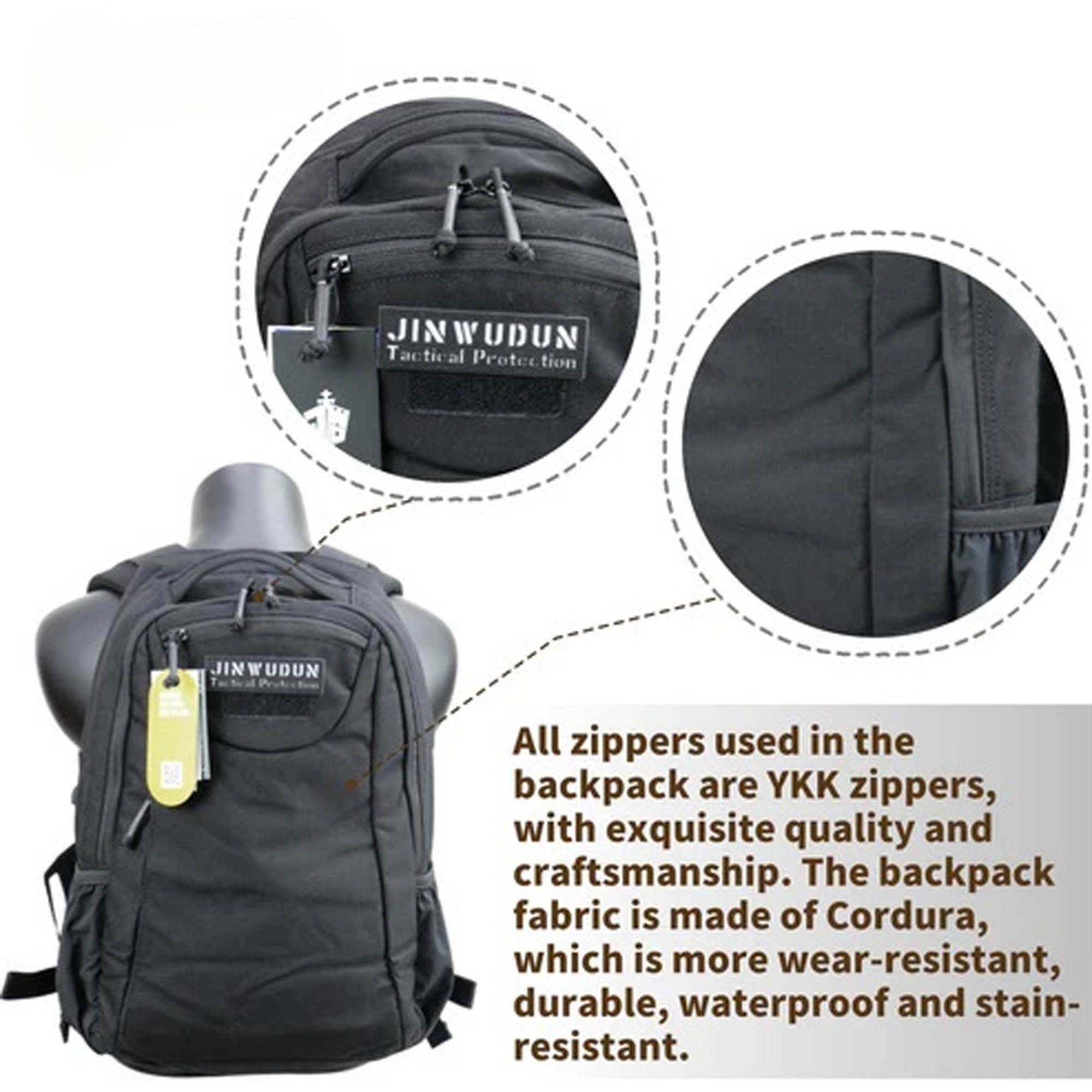 Bullet Proof Backpack Cordura Details