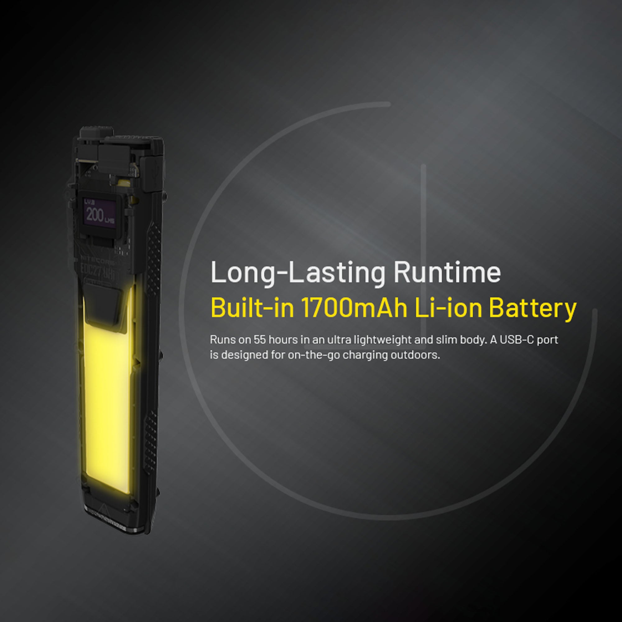 EDC27 UHi Tactical High Power Flashlight