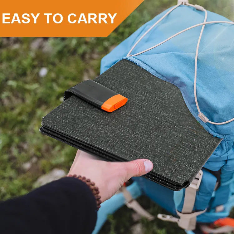 Foldable USB Portable Solar Panel Power Bank