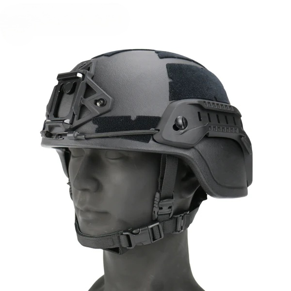 Tactical Bulletproof Helmet Set - NIJ IIIA