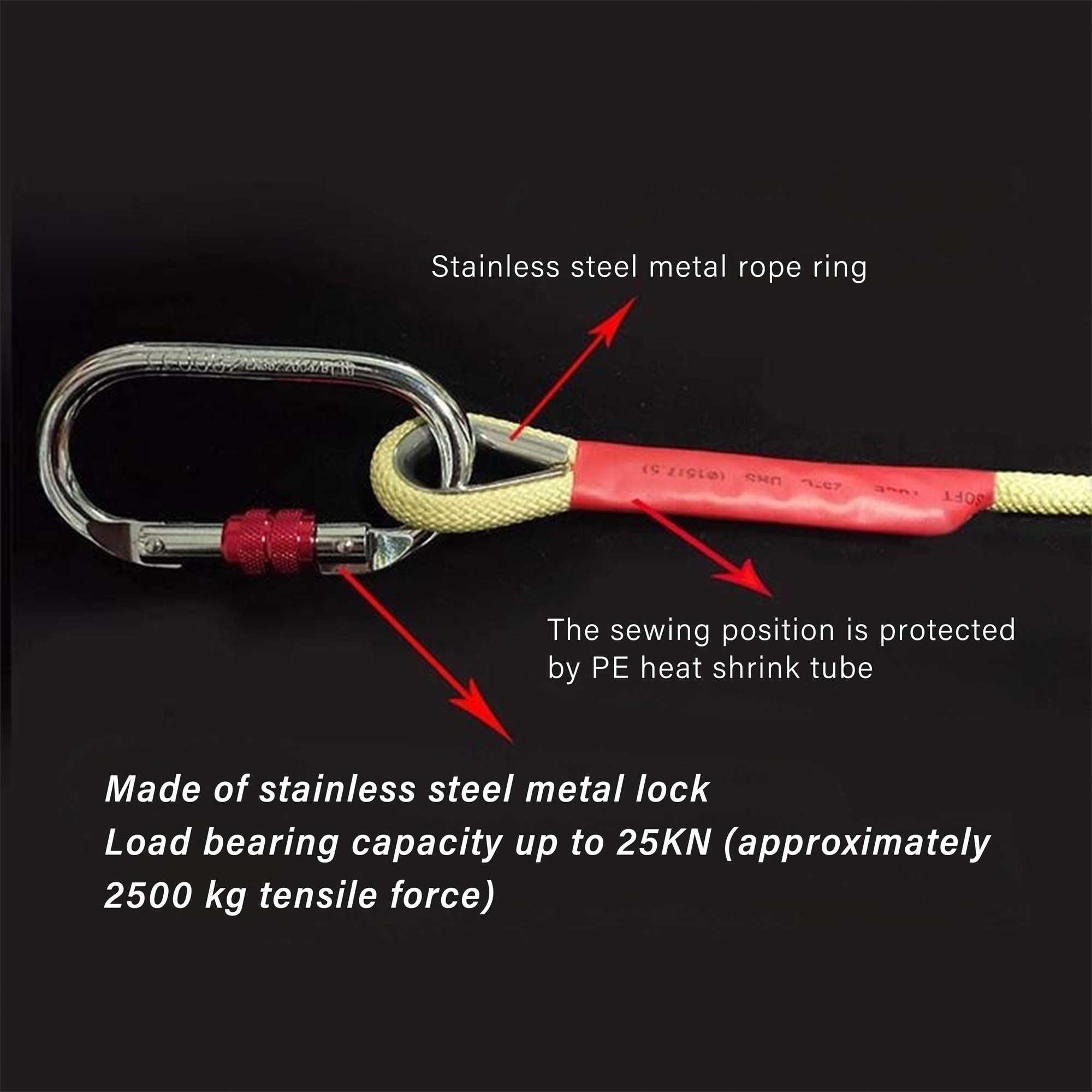 Kevla Fire Proof Escape Rope Details