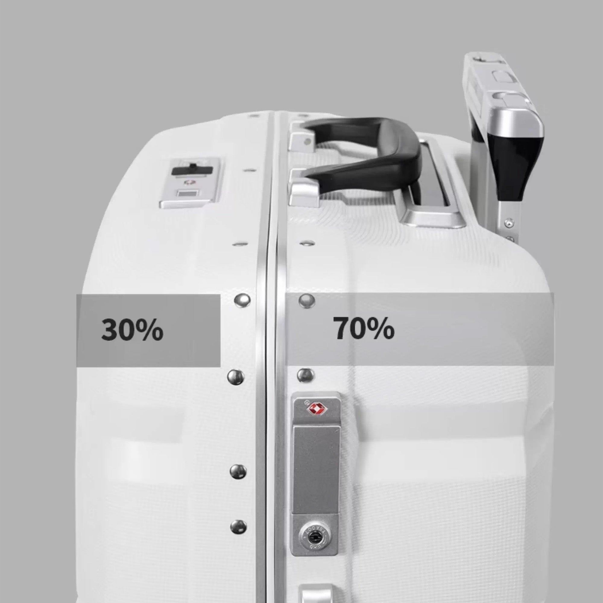 Large-Capacity Fingerprint Luggage