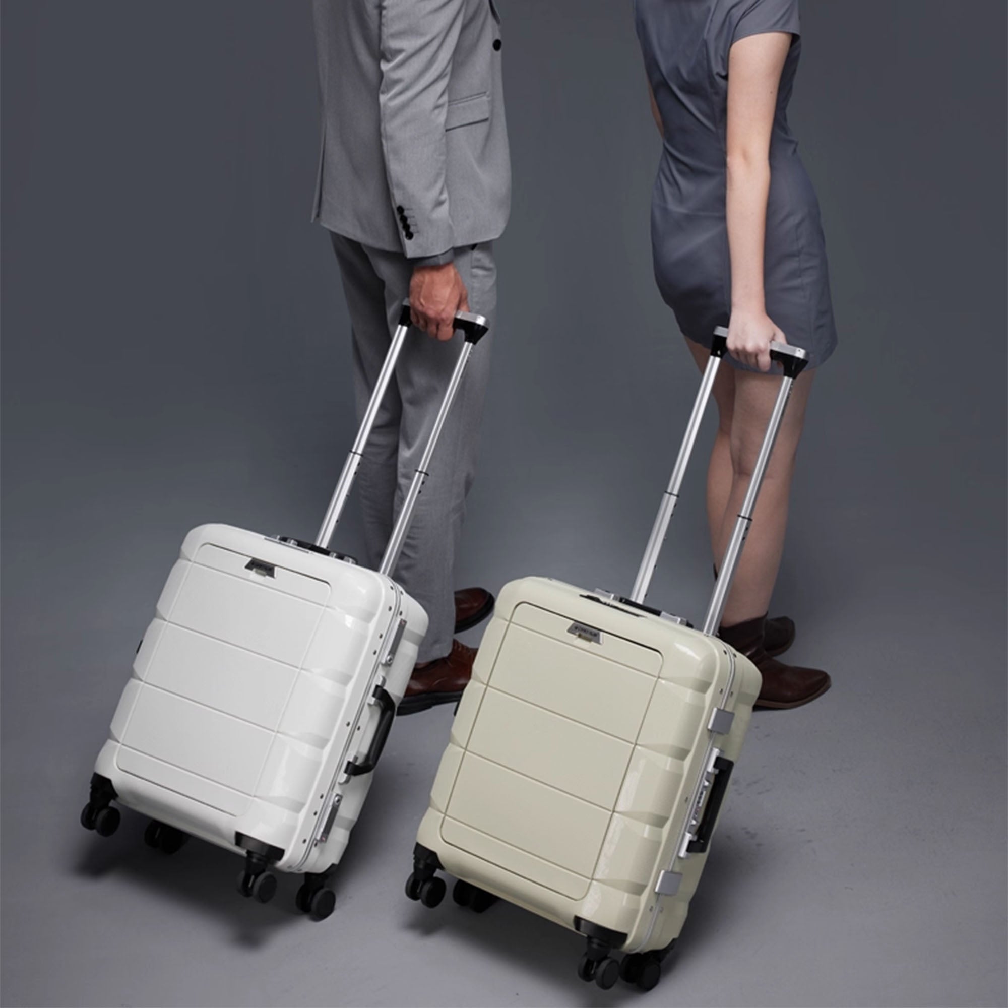 Large-Capacity Fingerprint Luggage