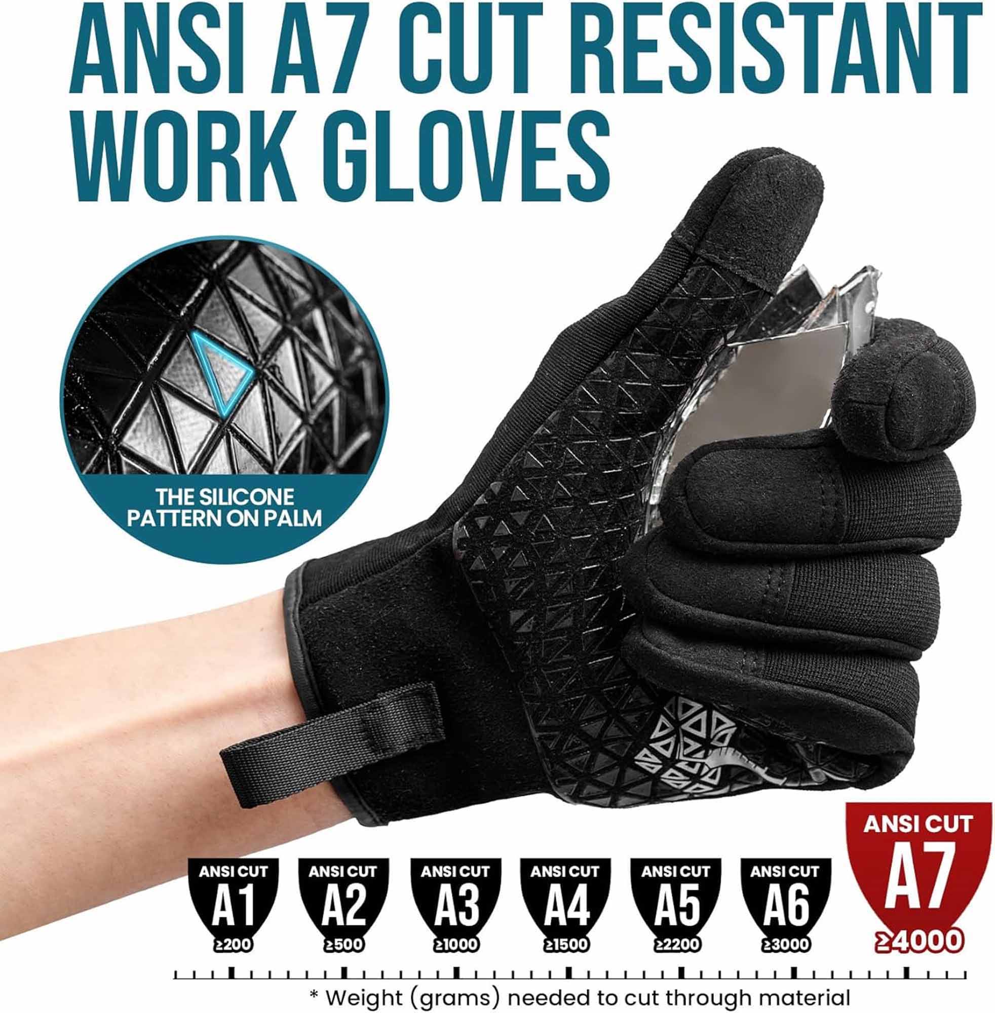 Level 3 Needle Level 5 Stab Proof Gloves