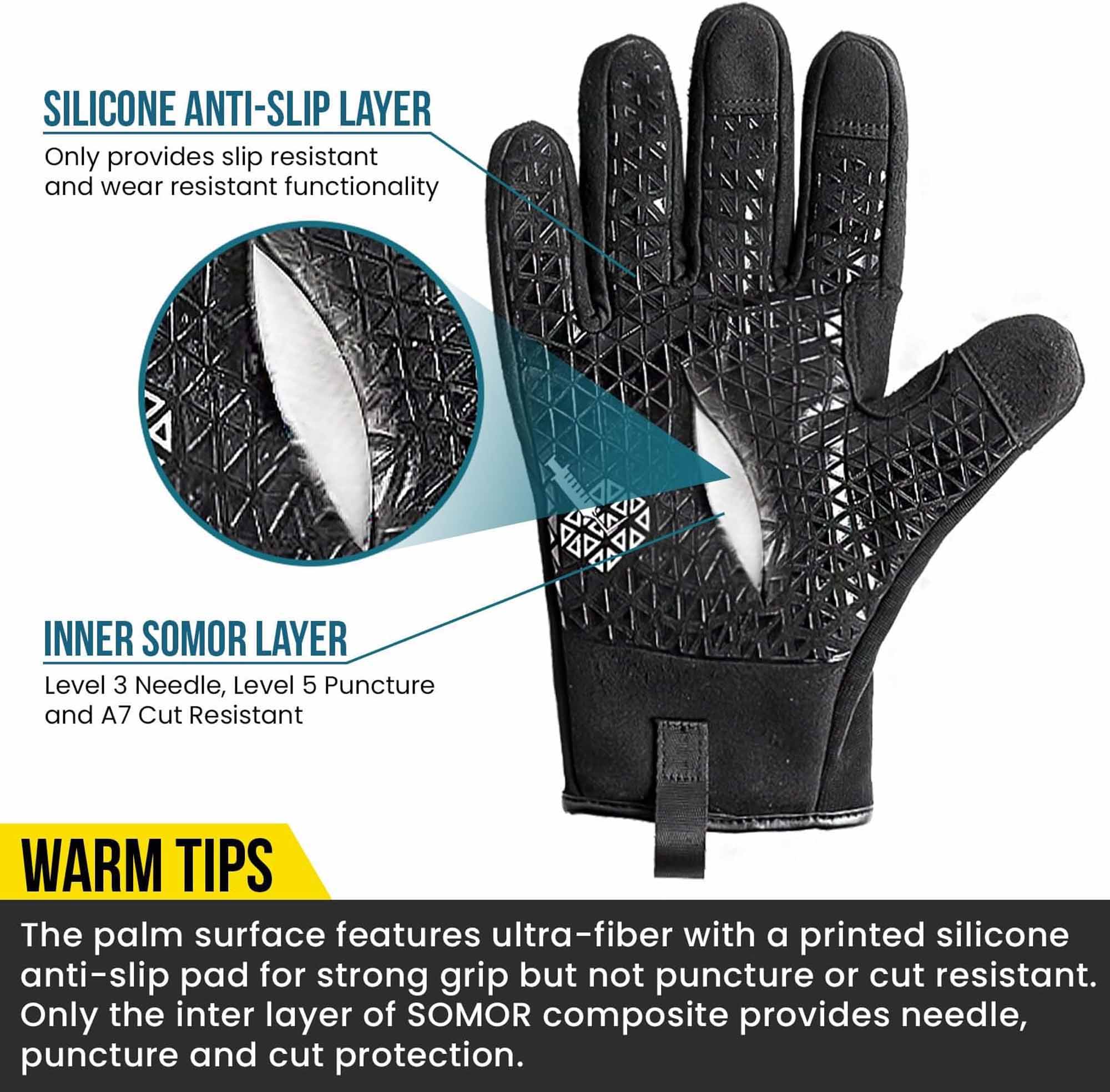 Level 3 Needle Level 5 Stab Proof Gloves