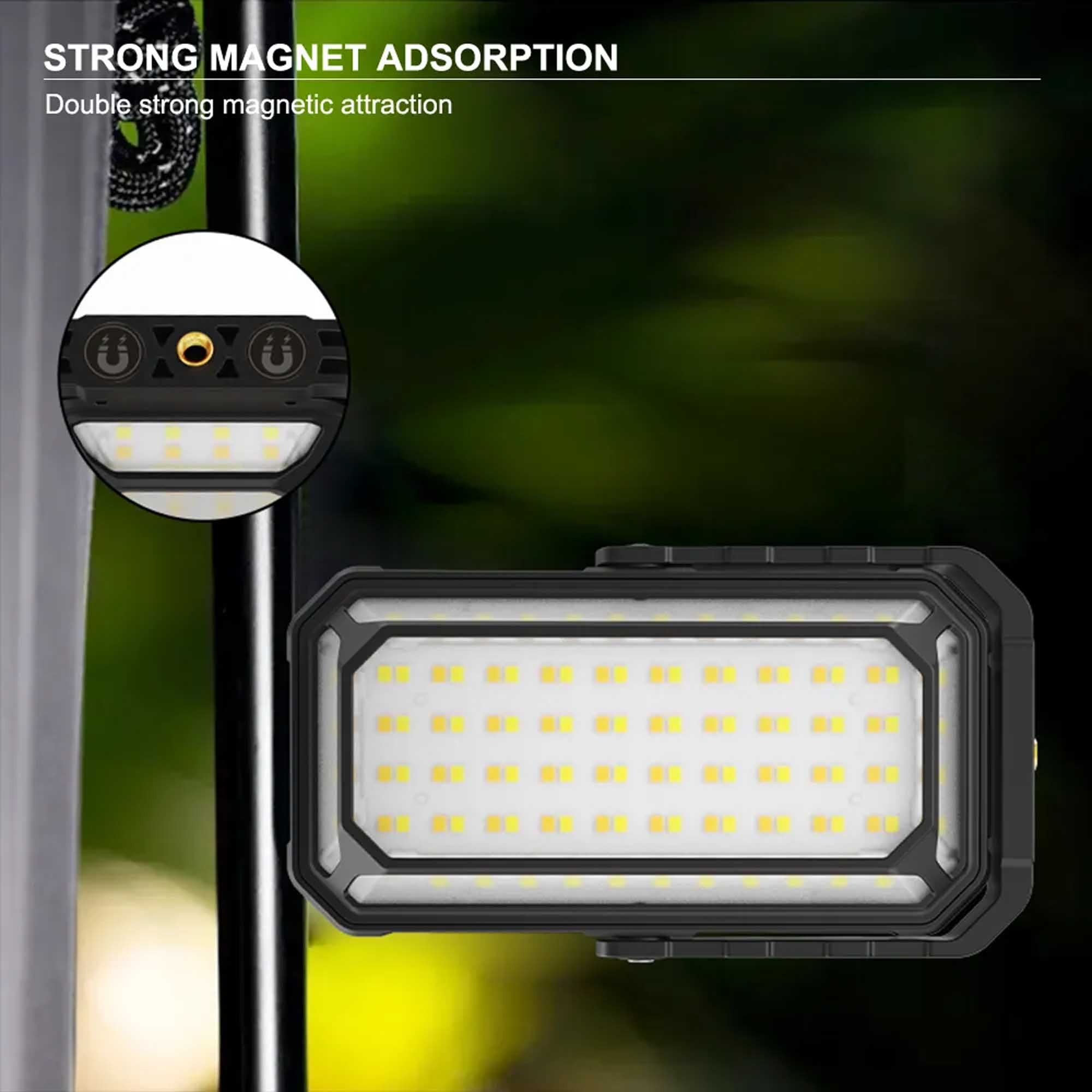 Long-Lasting Solar Outdoor Camping Flashlight