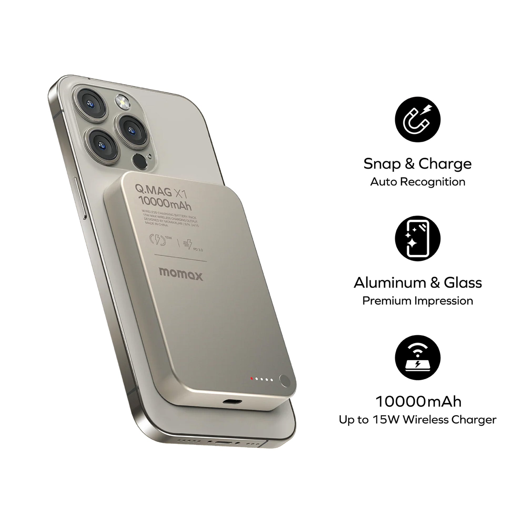 Magnetic Wireless Power Bank