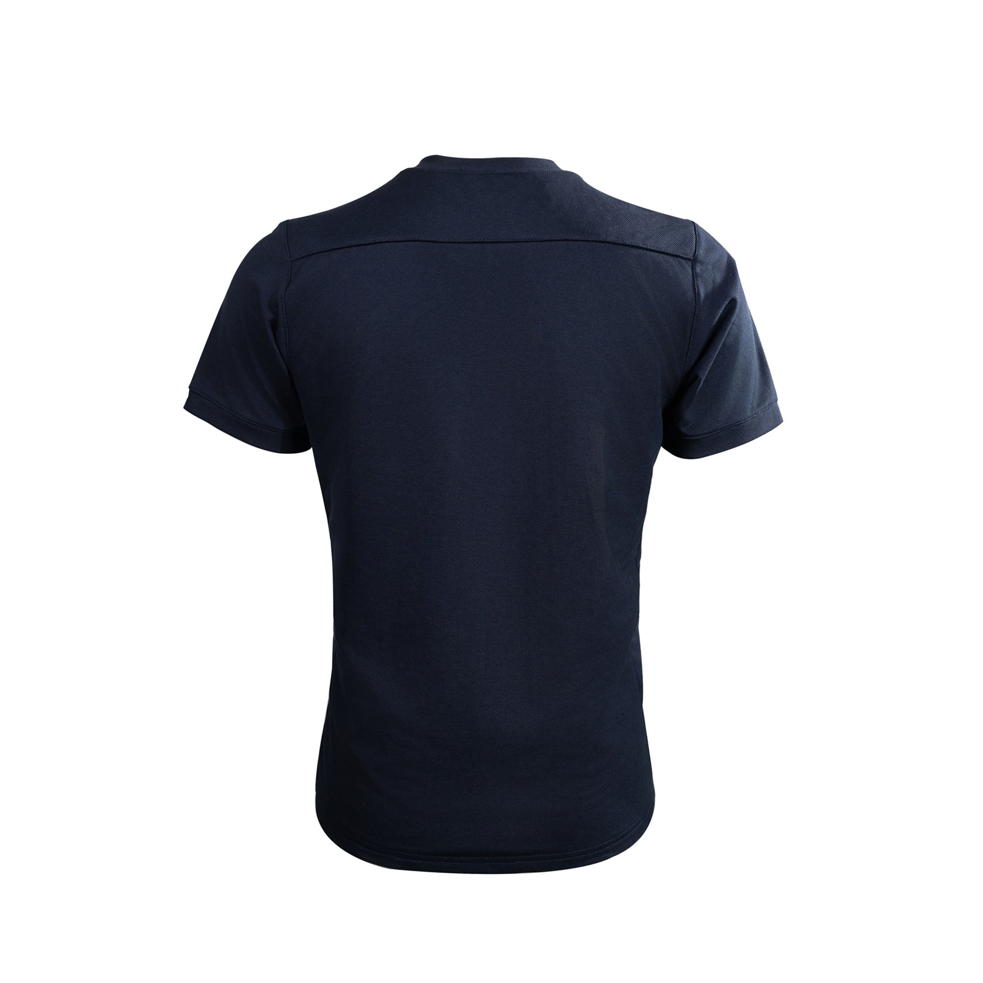 Navy Blue Stab Proof Short-Sleeve Shirt
