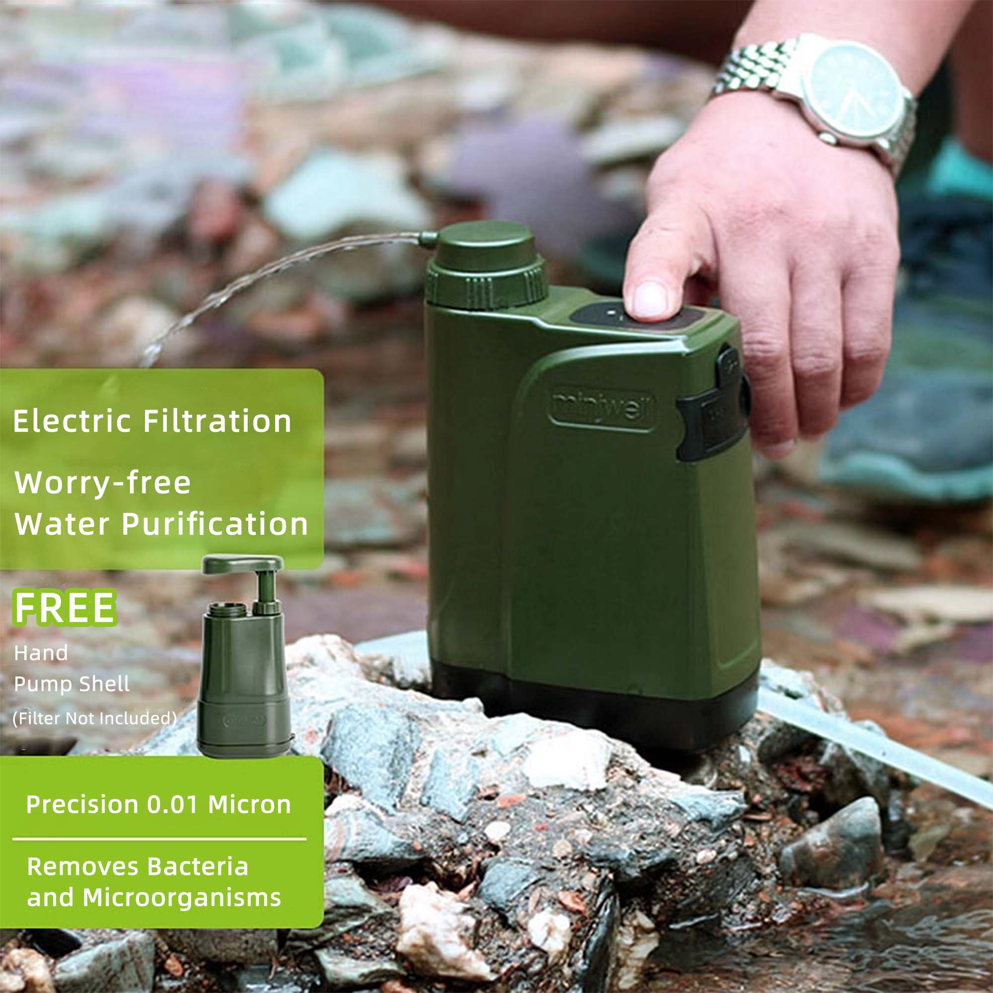 Portable Emergency Electric Water Purifier