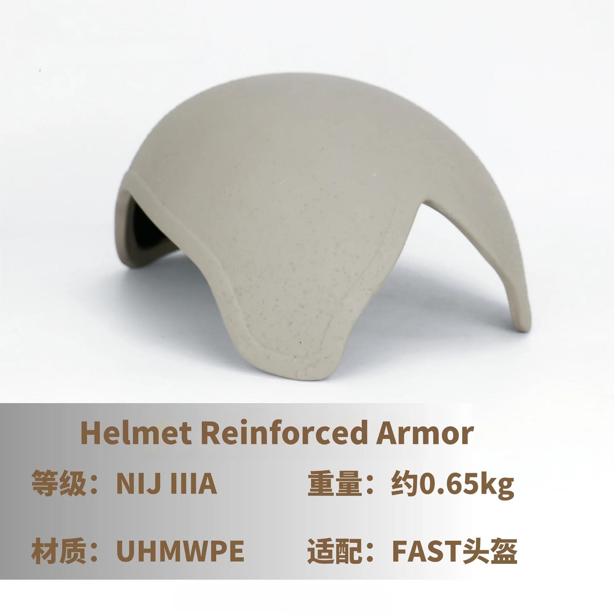 Detachable Tactical Helmet Components