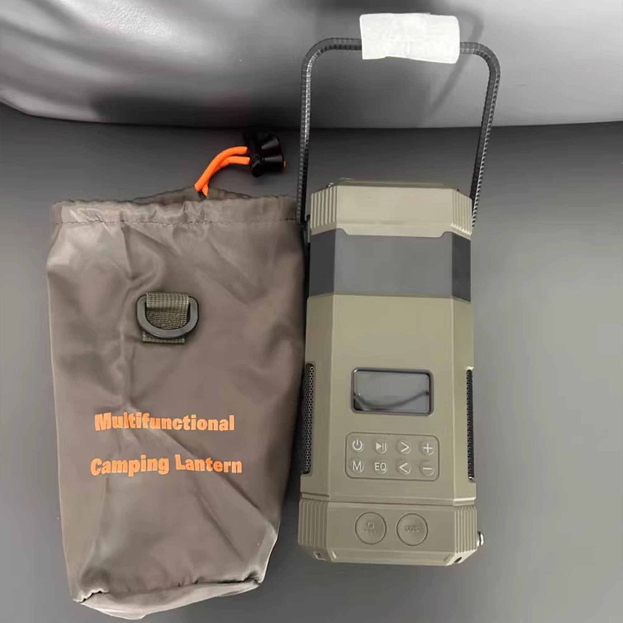 Solar Hand-Crank Emergency Radio Flashlight Power Bank