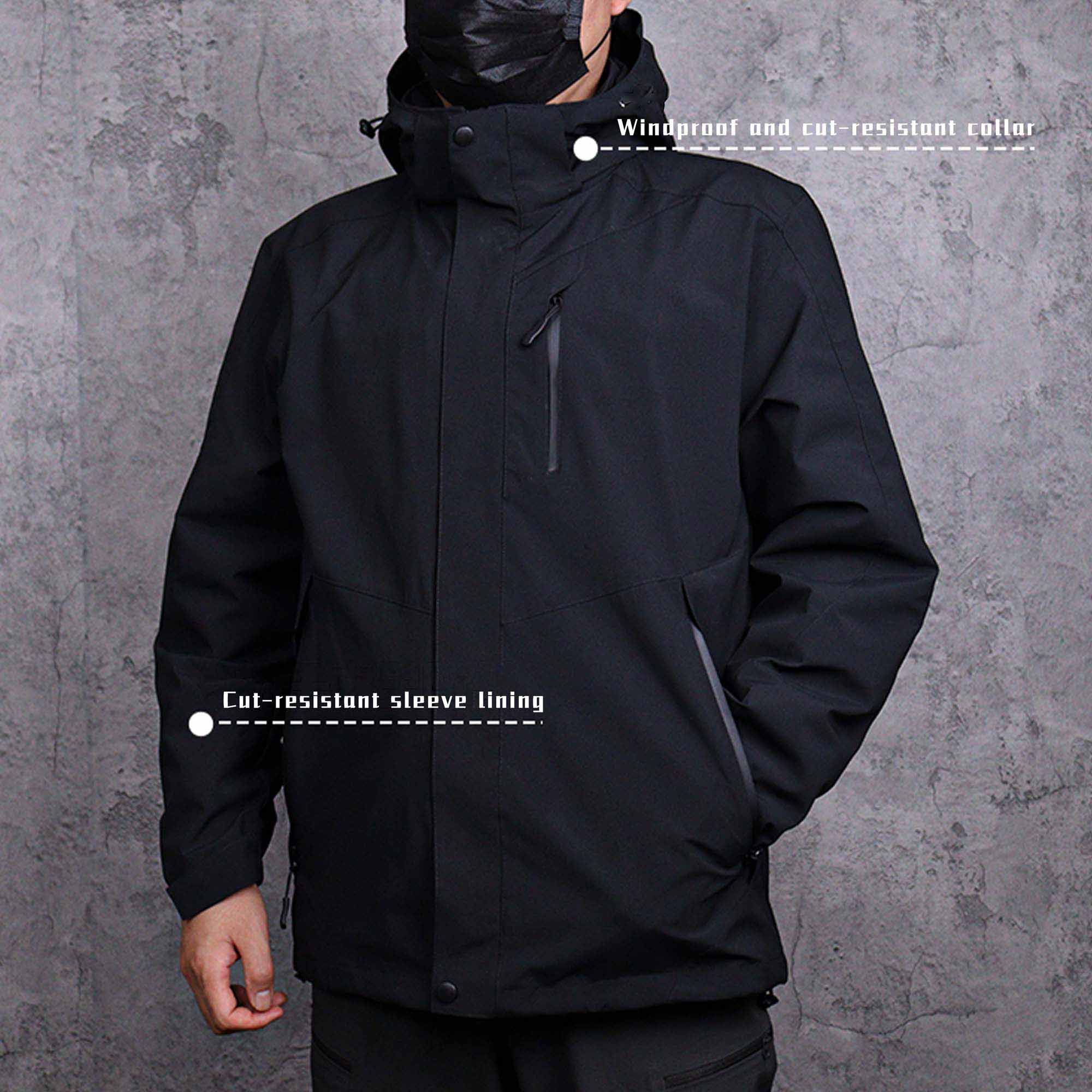 Stab Proof Hard Shell Jacket