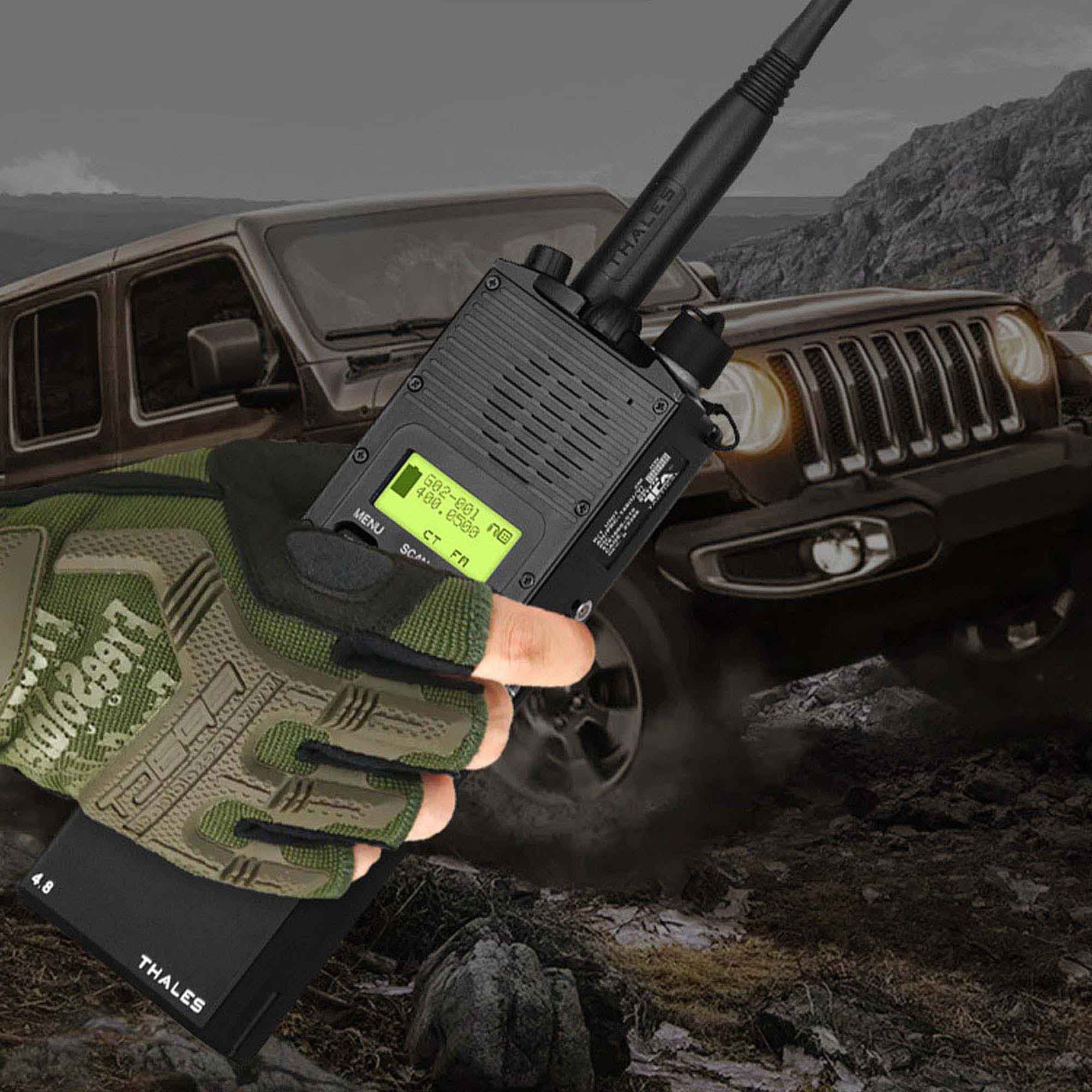 Three Defense Tactical Walkie Talkie
