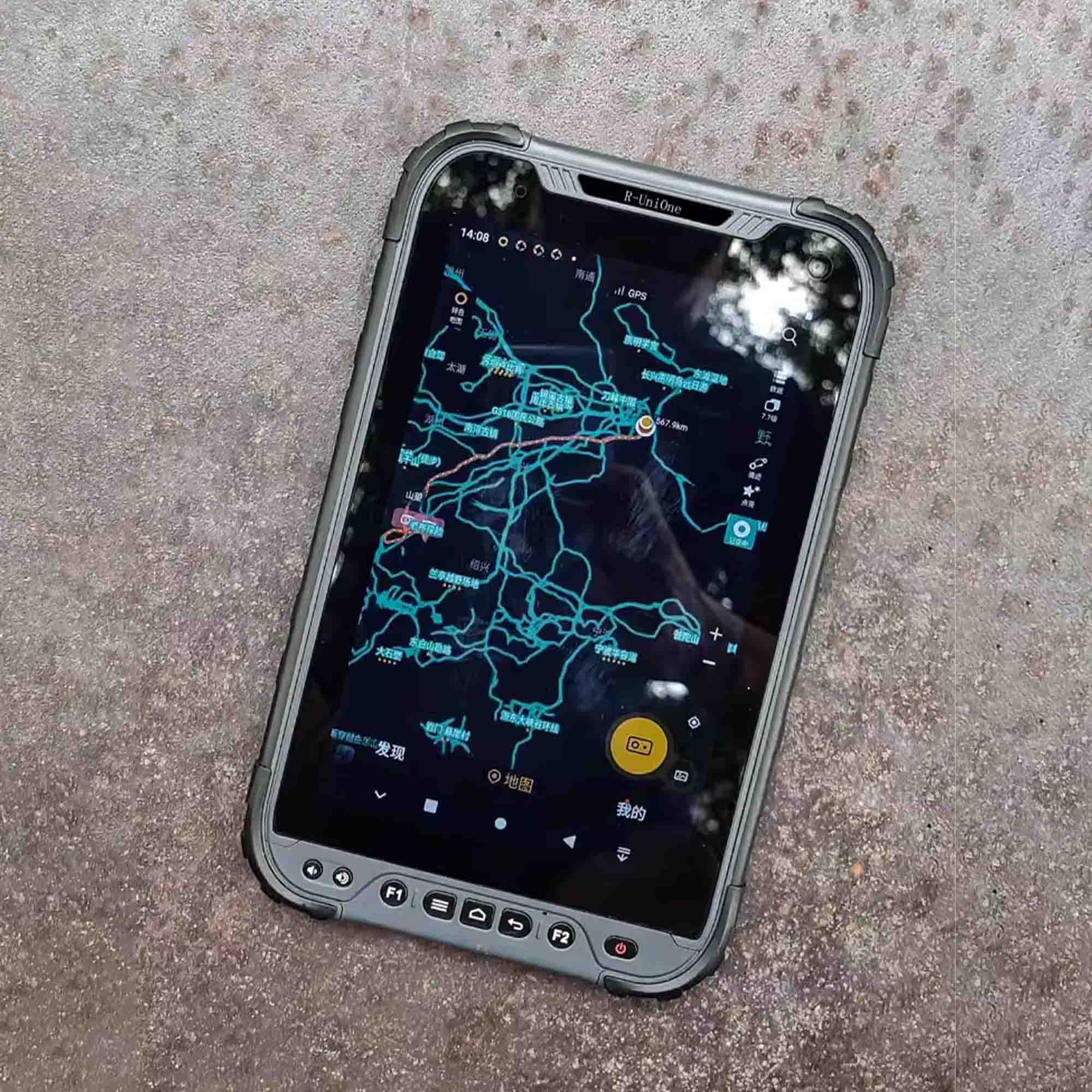 UA80 Outdoor Navigator off-road Rides Map
