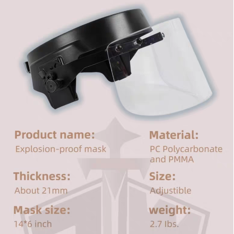 Tactical Bulletproof Helmet Set - NIJ IIIA