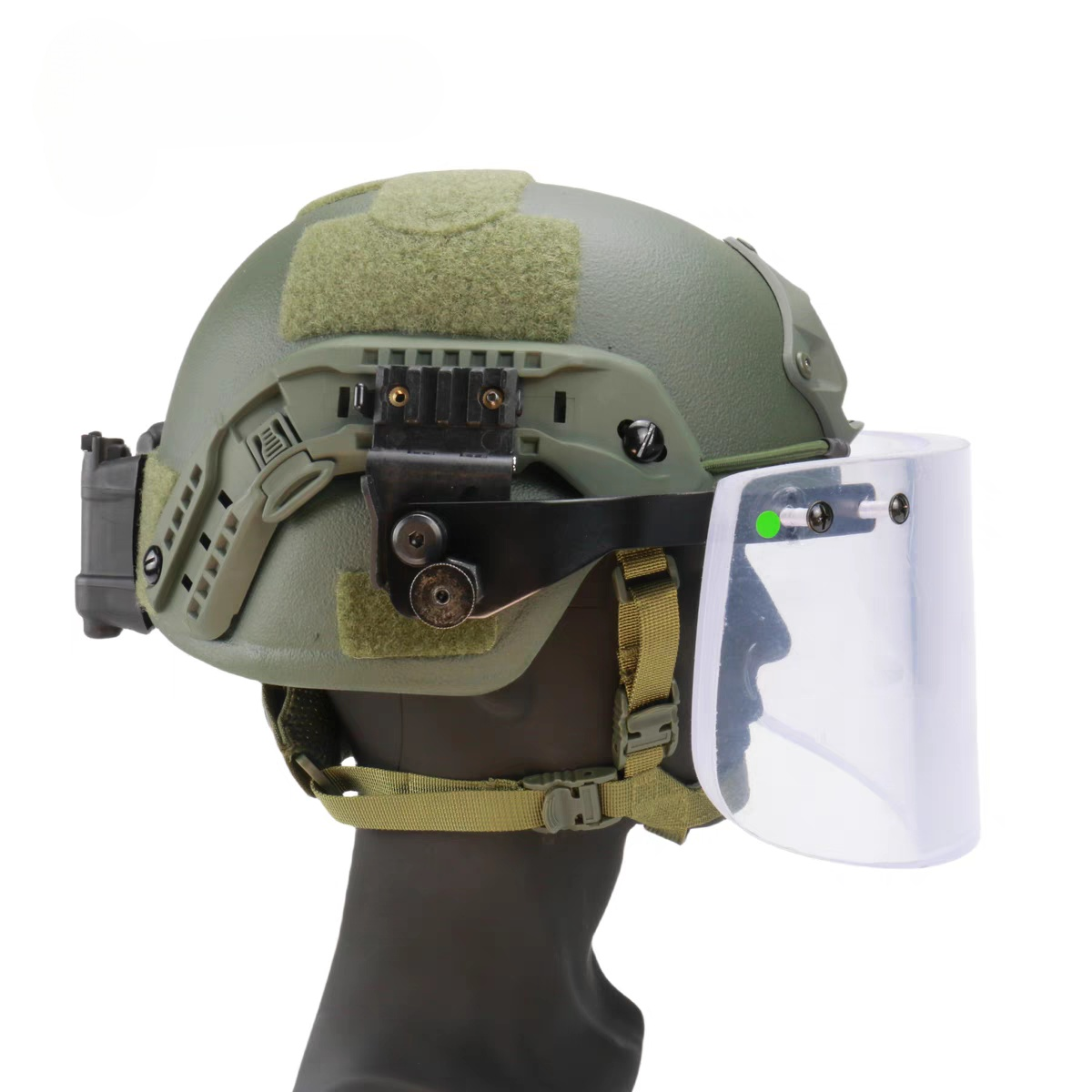 Tactical Bulletproof Helmet Set - NIJ IIIA
