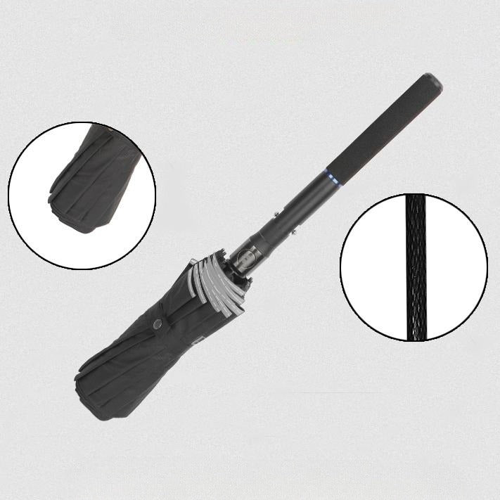 Tactical Stab Proof Baton Protection Umbrella - Folding Umbrella