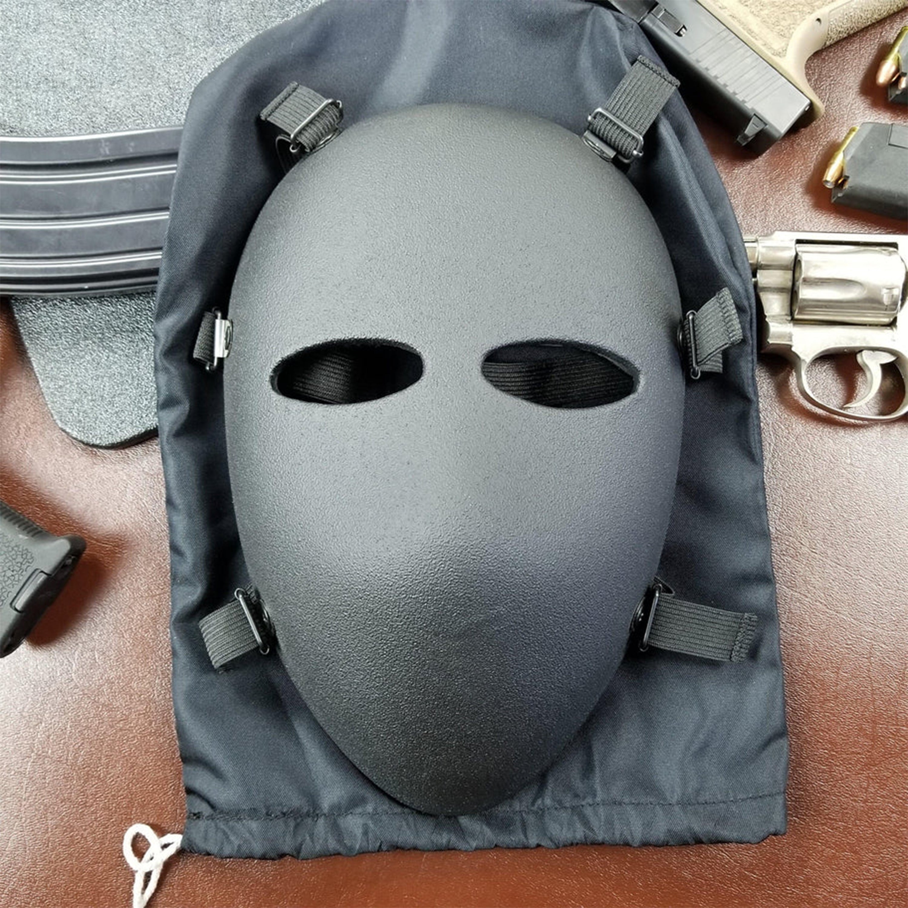 Full Face Bulletproof Mask - NIJ IIIA