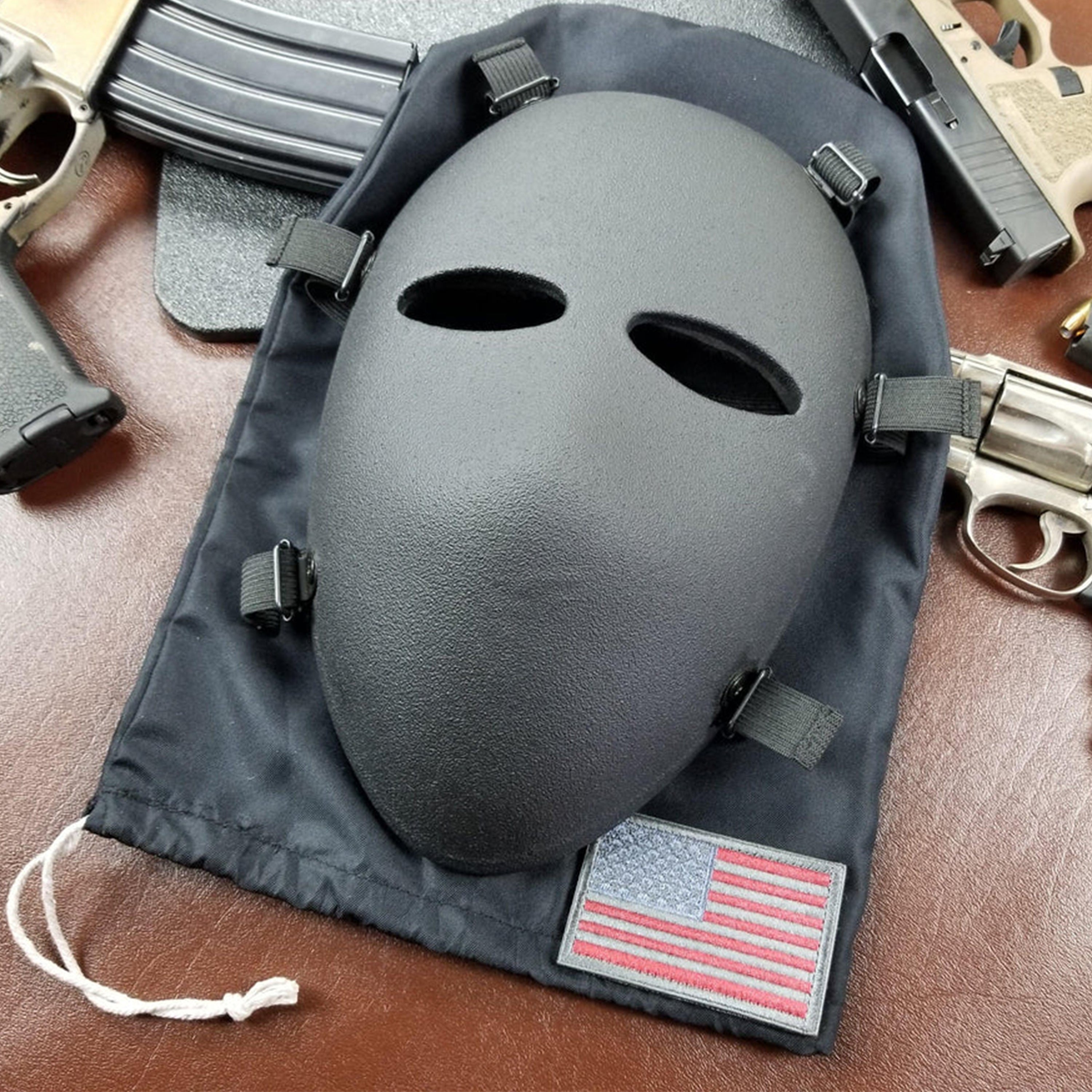 Full Face Bulletproof Mask - NIJ IIIA