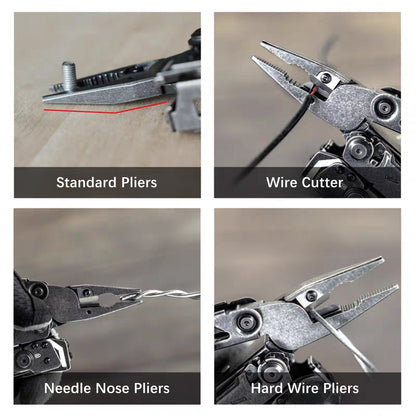 Multifunctional Outdoor Survival Tactical Folding Tool Pliers