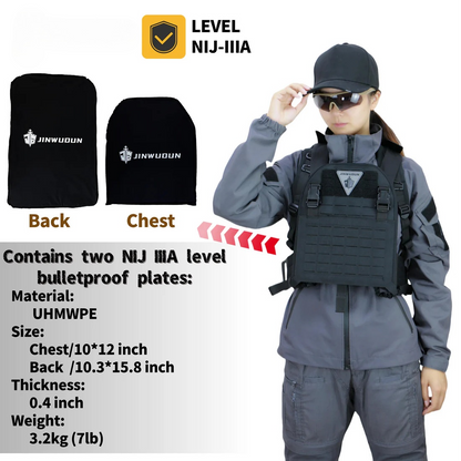 Bulletproof Backpack Nylon Material - NIJ IIIA