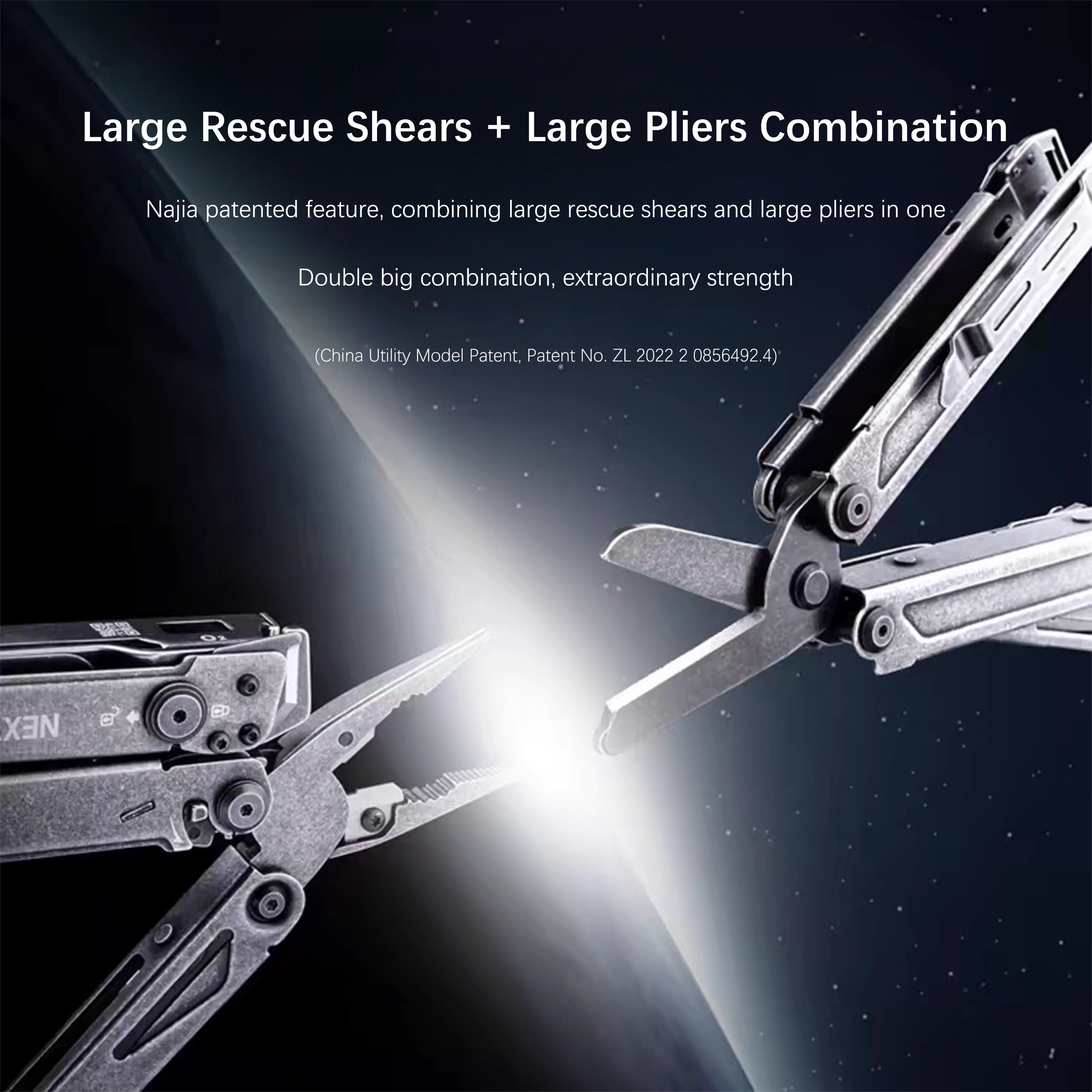 Multifunctional Outdoor Survival Tactical Folding Tool Pliers