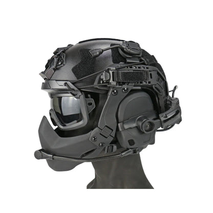 Tactical Riot Helmet Set FAST SF - 7 Piece