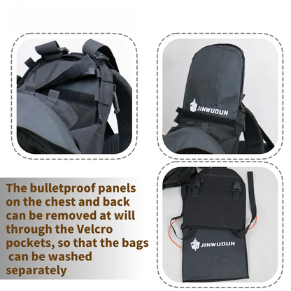 Bulletproof Backpack Cordura Material - NIJ IIIA