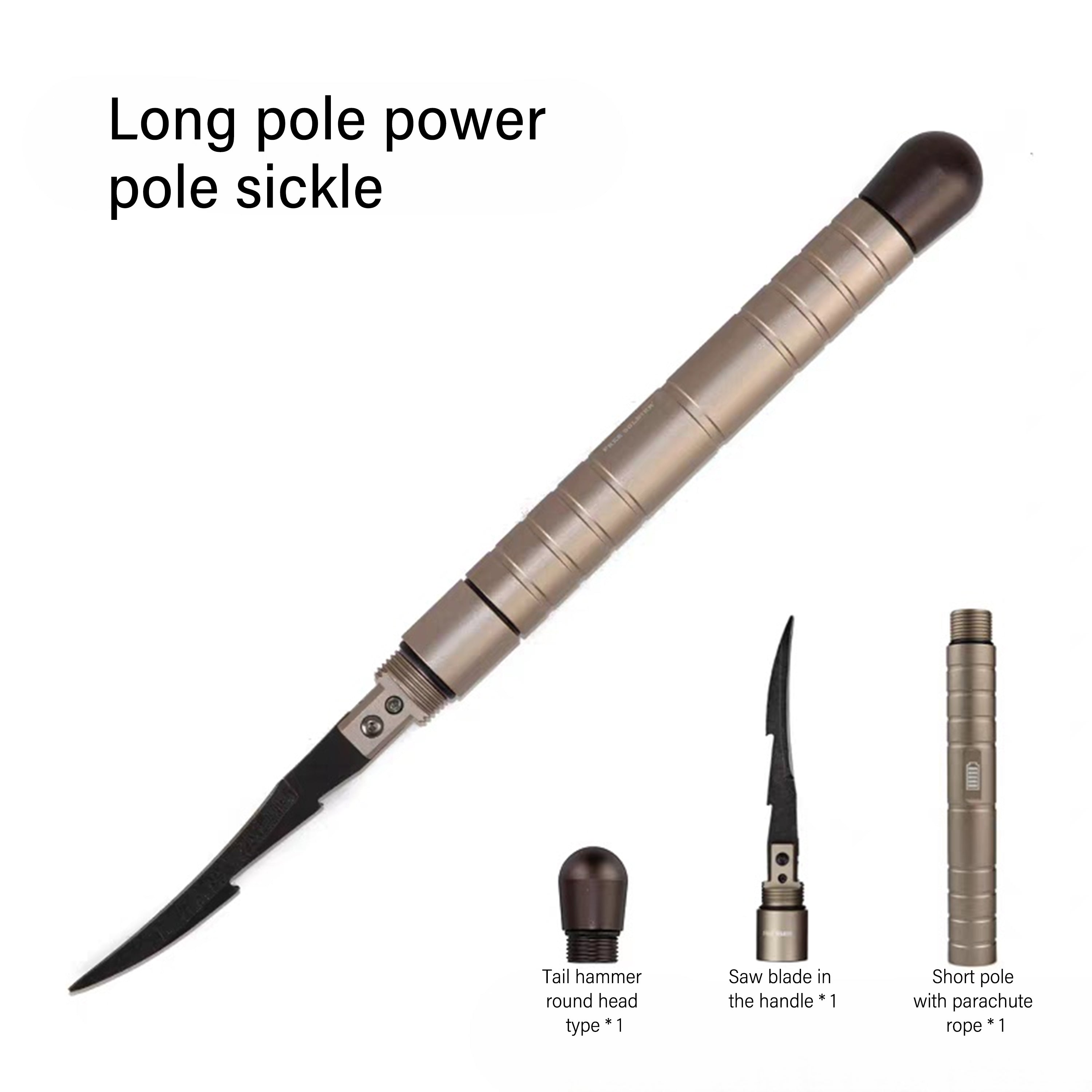 Multifunctional Folding Shovel Diy Combination Accessories