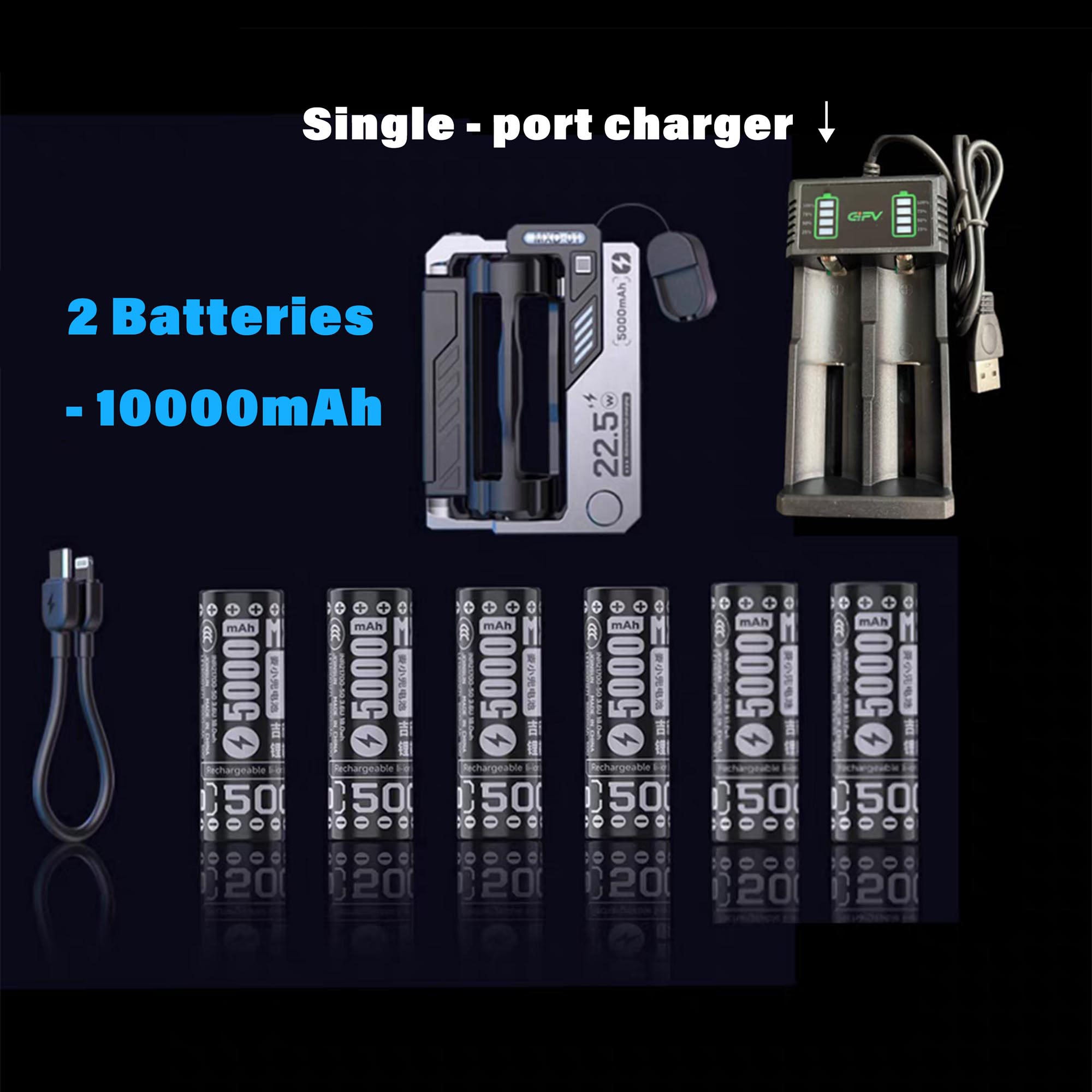 Battery Replaceable Power Bank Details