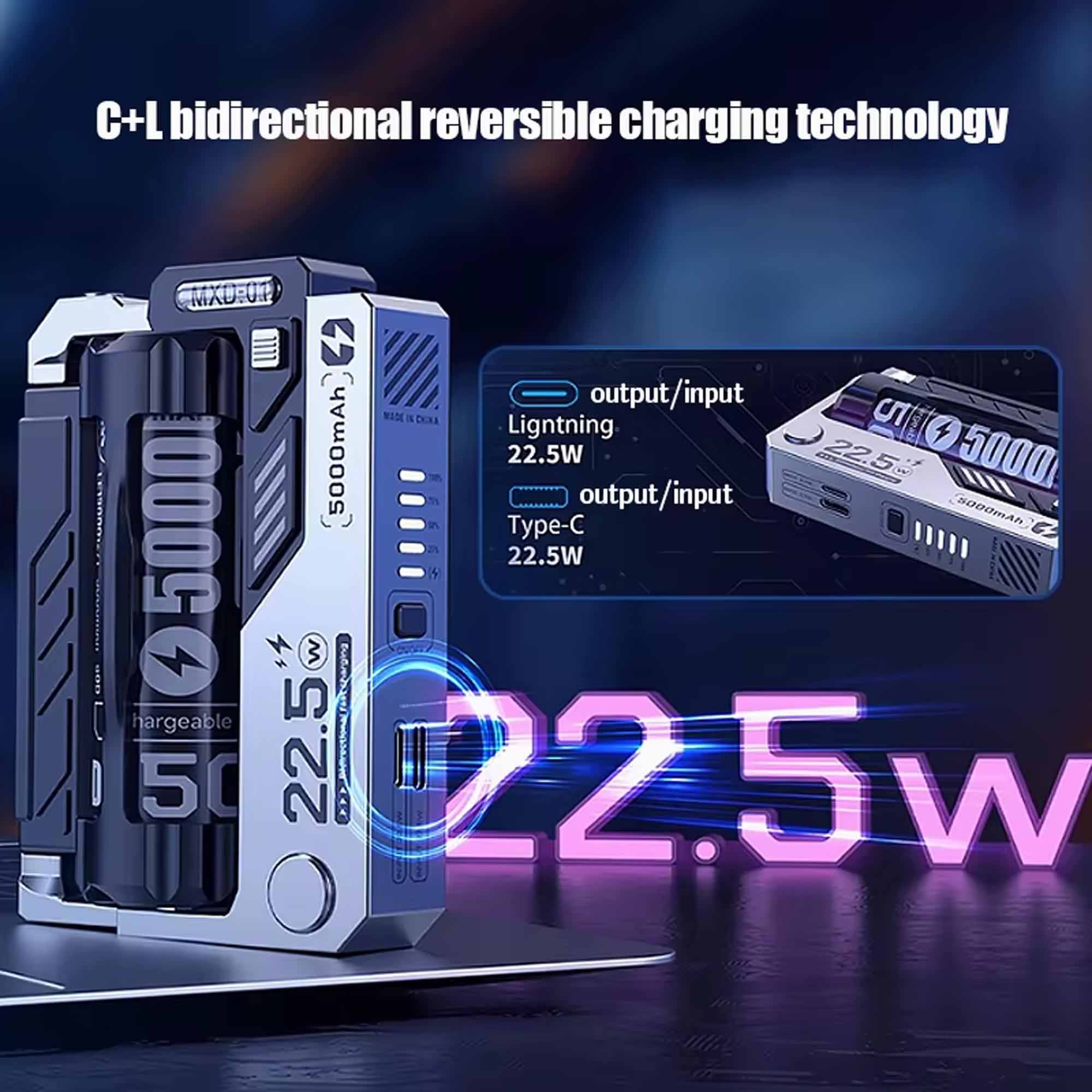 Battery Replaceable Power Bank Parameter