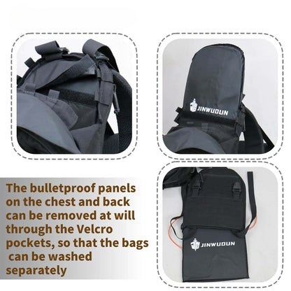 Bullet Proof Backpack Cordura Details
