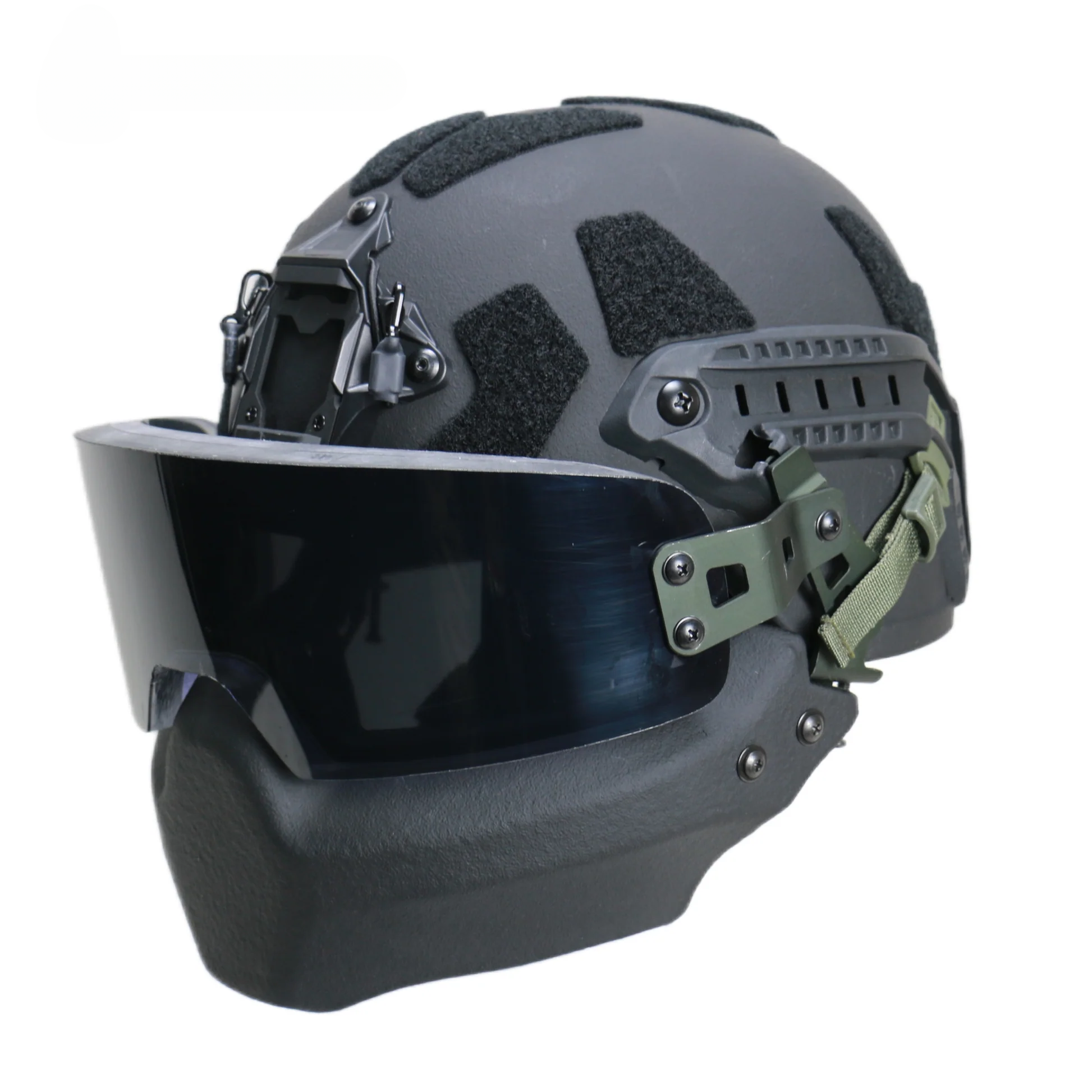 NIJ-Ⅲa 実物 Ops-Coreタイプ防弾ヘルメ　顎紐wendyタイプット Amazon.co.jp: タクティカルヘルメットレールヘッドセット