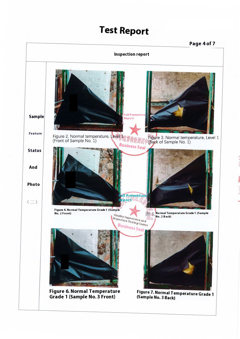 Bullet Proof Umbrella Test Report
