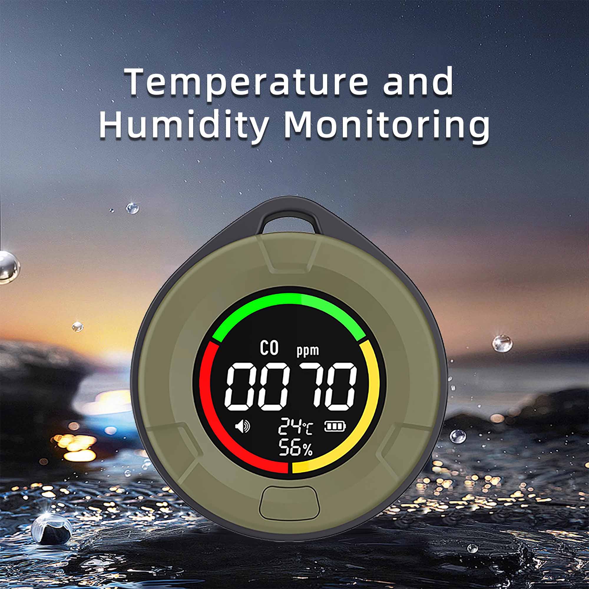 CO & CO₂ Gas Detector
