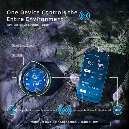 CO & CO₂ Gas Detector – APP Compatible