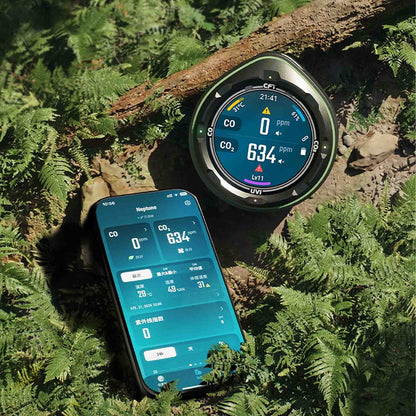 CO & CO₂ Gas Detector – APP Compatible