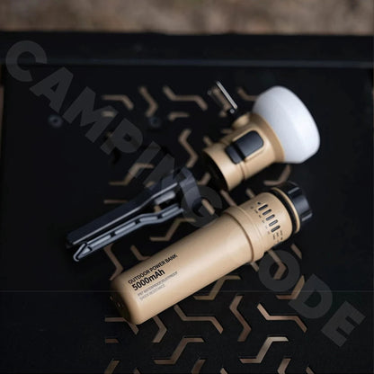 Capsule Portable Power Bank Camping Light